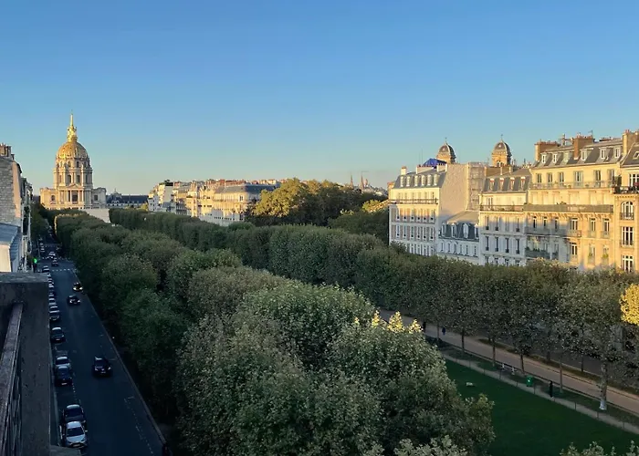 Bright & Elegant With View Over Invalides, Near St Germain Des Pres * 巴黎